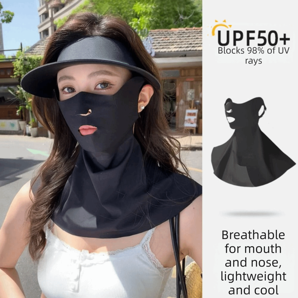 Sports Mask Breathable - Breathable Sun Protection Mask Elastic UV