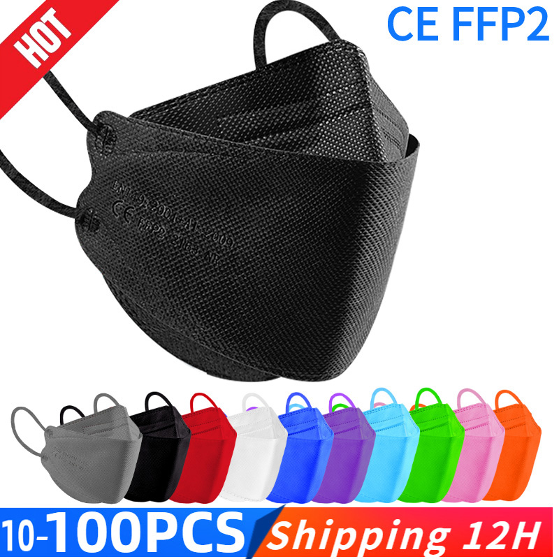 Fish Mask KN95 Mascarillas FPP - Disposable Surgical Mask review and price