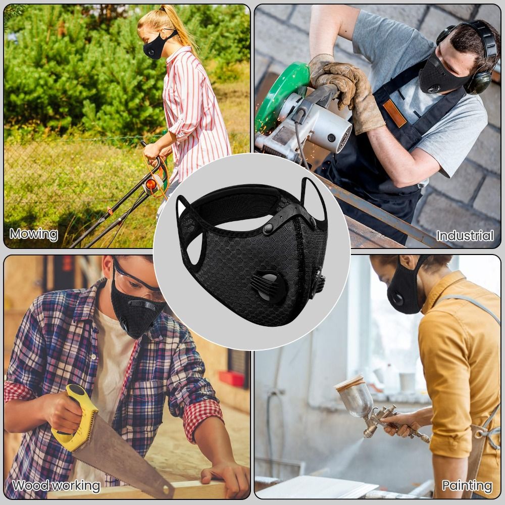 Breathable Ergonomic Dust Mask - Anti Pollution Mask review and price