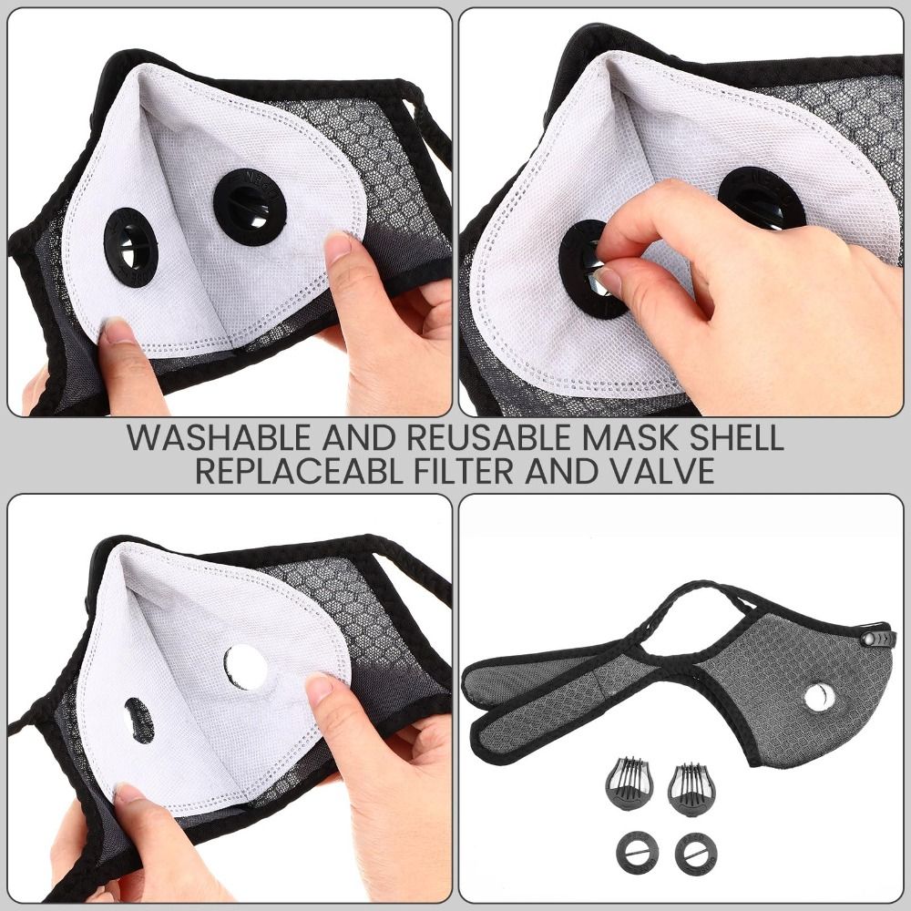 Breathable Ergonomic Dust Mask - Anti Pollution Mask review and price