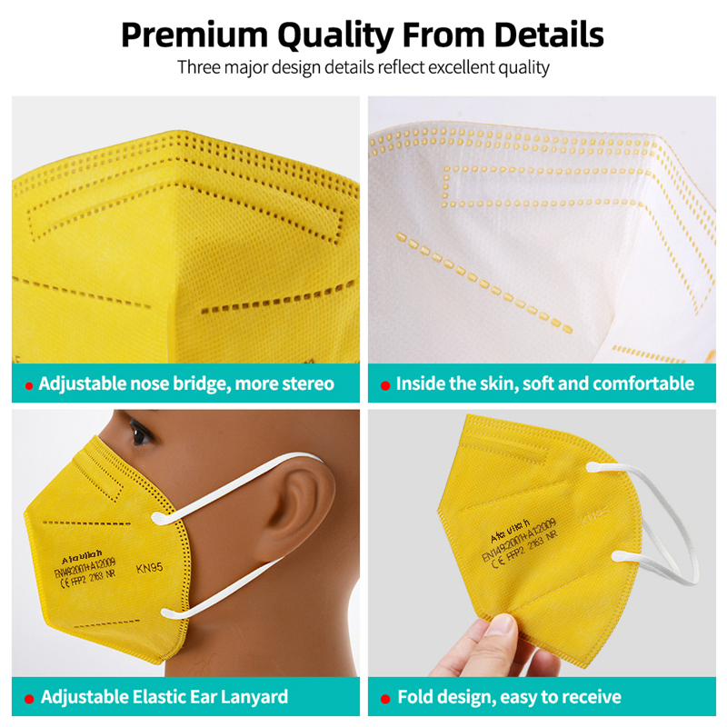 Ataullah ffp2 face mask kn95 M - Disposable Surgical Mask review and price