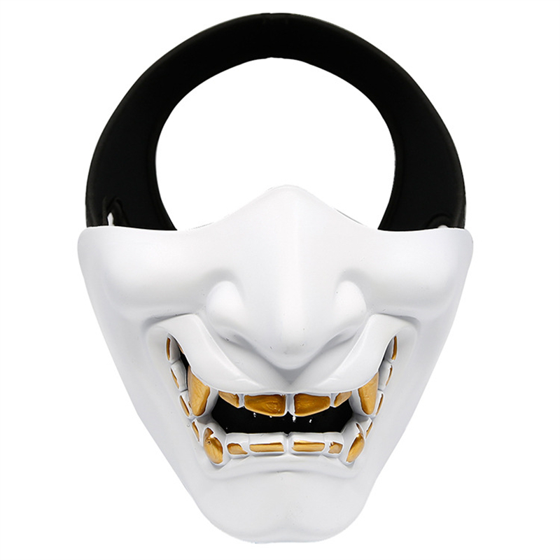 Masks Half Oni Cosplay Decor S - Respirator Half Face review and price