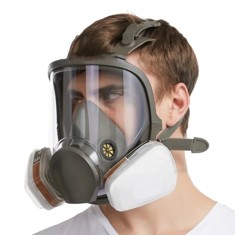 Large Size 6800 Gas Mask Full  - Kn95 Respirator Mask review and price